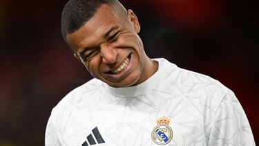 Mbappé, del Real Madrid.