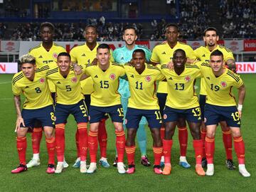 Jhon Jáder Durán y un golazo de chilena de Rafael Santos Borré le dieron la vuelta al marcador tras el primer tanto de Mitoma. Lorenzo mantiene su invicto con la Selección Colombia.