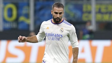 Dani Carvajal, lateral del Real Madrid.