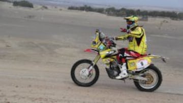 El "Burrito" largará en el primer lugar la segunda etapa del Rally Atacama.