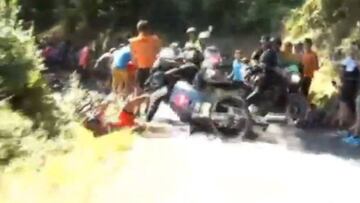 Greg Van Avermaet fue arrollado por una moto en la Clásica de San Sebastián 2015 cuando iba directo a por la victoria.