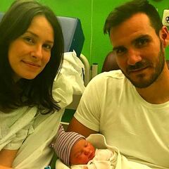 Saúl Craviotto presenta en Instagram a su segunda hija