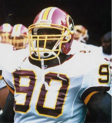 Terry Crews es m¨¢s conocido or su carrera como actor que como profesional de la NFL. En la liga estuvo de 1991 a 1996 en Los Angeles Rams, San Diego Chargers, Washington Redskins y Philadelphia Eagles. S¨®lo partici¨® en 32 juegos con 57 tackleadas y 38 asistencias.