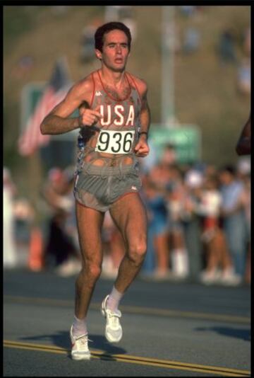 Alberto Salazar, ganador de la Maratón de New York de 1982 con un tiempo de 2:09:29. Todos los vencedores anteriores también fueron norteamericanos.
