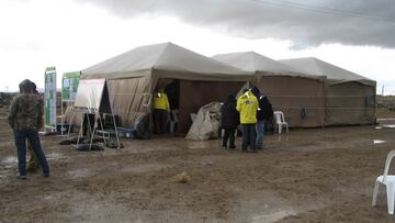 Suspendida la sexta etapa del Dakar por las fuertes lluvias