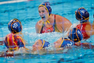 Selección femenina. Se colgó el oro tras imponerse a Australia en la final por 9-11, poniendo fin a la hegemonía de Estados Unidos,