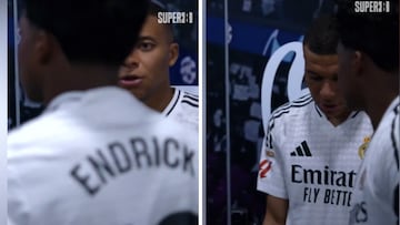 Sale a la luz esta conversación de Mbappé con Endrick en el túnel: no tiene desperdicio