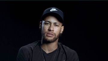 Neymar, en una entrevista con DAZN