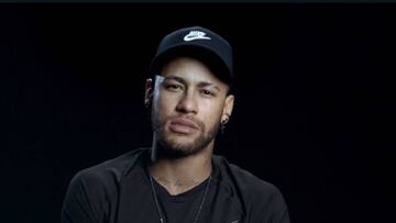 Neymar, en una entrevista con DAZN