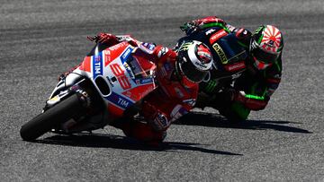 Jorge Lorenzo y Johann Zarco.