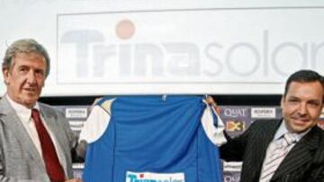 <b>EN LA CAMISETA. </b>Al margen de abastecer con placas fotovoltaicas, Trina Solar figurará en la parte trasera de la camiseta por tres años.