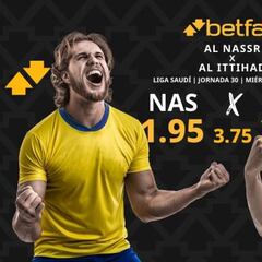 Al Nassr vs. Al Ittihad: horario, dónde ver, pronósticos y clasificación