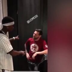 La proposición de Pogba a Messi en su encuentro en Dubai