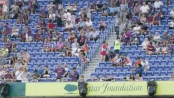 Primera jornada: 39,78 por ciento de sillas vacías