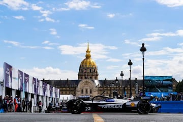 Oliver Rowland, poleman con el Nissan e.Dams.