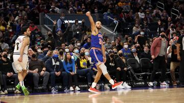 Why Steph Curry is on a rolling three-point record