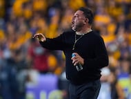 Antonio Mohamed head coach of Toluca during the final first leg match between Tigres UANL and Toluca, as part of the Liga BBVA MX, Torneo Apertura 2025 at Universitario Stadium, on December 11, 2025 in Monterrey, Nuevo Leon, Mexico.