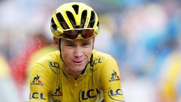 Froome: “No fueron más que rasguños, sólo debí controlar”