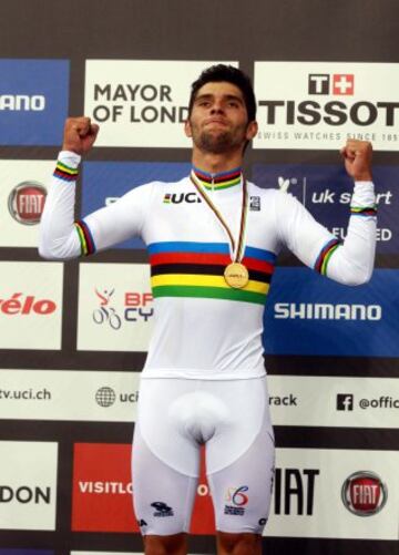 Fernando Gaviria repitió título mundial, lo hizo en el velódromo de Londres ante los más grandes de la pista.