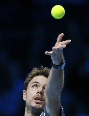 Stanislas Wawrinka venció a Marin Cilic en parciales de 6-3, 4-6, 6-3. El encuentro cerró el Grupo A del Masters de Londres. 