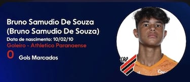 ‘Nacido’ del caso más horrible del fútbol brasileño