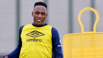 Yerry Mina volverá a entrenamientos el miércoles