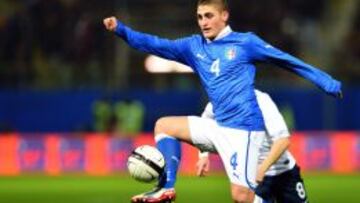 El mediocentro italiano, Marco Verratti, pretendido por el Real Madrid.