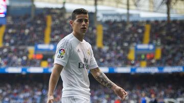 James has every intention of fighting for his place in the Real Madrid side.