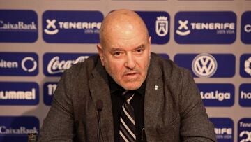 Miguel Concepción, presidente del Tenerife