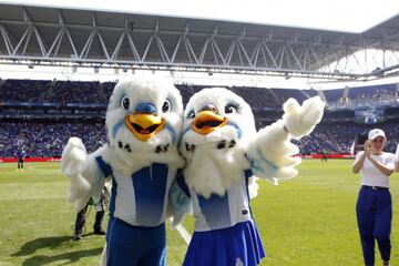 La entidad blanquiazul tiene uno de los motes m¨¢s populares de la Liga espa?ola cuyo significado tiene dos versiones.
La versi¨®n m¨¢s popular del origen del apodo de ¡®pericos¡¯ o ¡®periquitos¡¯ se remonta a principio del siglo XX. El Espanyol se mud¨® al Estadio de Sarri¨¢, lugar en el que jugar¨ªan entre 1923 y 1997, y se cuenta que en los alrededores del que fue estadio blanquiazul hab¨ªa numerosos ¨¢rboles en los que se pod¨ªa ver gran cantidad de aves de esta especie (periquitos) que sobrevolaban por el campo de juego.
Otra versi¨®n tiene su origen en el semanario sat¨ªrico ¡®El Xut¡¯ y en la popularizaci¨®n del filme ¡®F¨¦lix el Gato¡¯, que aparece en Espa?a en los a?os 20 como ¡®El Gato Periquito¡¯.
En pleno auge del Gato Periquito, el humorista Valent¨ª Castanys hizo una portada de la revista sobre el traspaso de Ricardo Zamora al Madrid (1930): aparec¨ªan cuatro gatos, con cierto parecido al Gato Periquito, entre los que se dec¨ªan ¡°Pase lo que pase, con Zamora o sin Zamora, siempre seremos los mismos¡±. El dibujante se mofaba as¨ª de que tanto la afici¨®n como el poder del Espanyol en aquella ¨¦poca era menor que la de clubes como Real Madrid y Barcelona.
Desde aquella publicaci¨®n se empez¨® a popularizar el apelativo ¡®perico¡¯ o ¡®periquito¡¯ para referirse a los del club blanquiazul. Con el paso de los a?os se fue confundiendo el significado del mismo, creyendo que ven¨ªa del p¨¢jaro. Incluso el hecho de que la mascota del club sea este tipo de ave aviva la versi¨®n del origen animal.