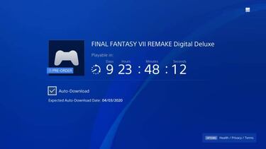 La precarga de Final Fantasy VII Remake se adelanta: fecha para descargar