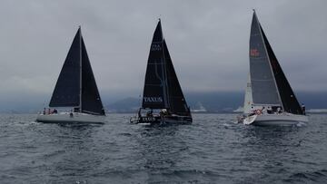 La Regata Cantábrica-V Trofeo Aproches empezó en aguas del Abra
