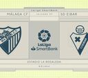 Resumen y goles del Málaga vs. Éibar de LaLiga SmartBank