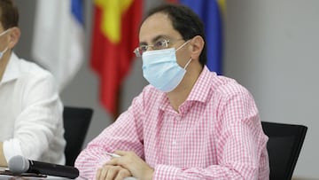José Manuel Restrepo, ministro de Hacienda.