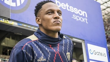 Yerry Mina, líder en una estadística de la Serie A