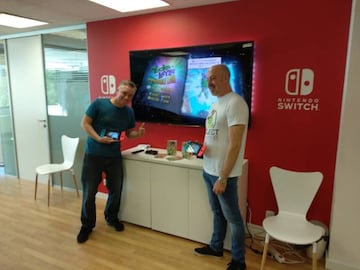 Steve Mayles y Mark Stevenson, de PlayTonic Games.