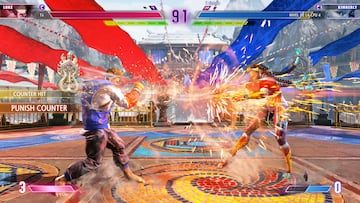 Capturas de pantalla de Street Fighter 6 en Switch 2