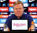 Koeman: "No hay que mirar a la tabla, hay que ganar partidos"