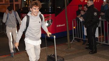 02/03/19 VIAJE Llegada de el Atletico de Madrid a SAN SEBASTIAN
GRIEZMANN