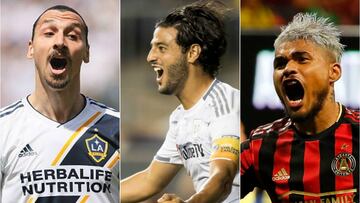 Zlatan Ibrahimovic y Josef Mart&iacute;nez se pusieron a dos tantos de igualar a Carlos Vela en la lista de los m&aacute;ximos goleadores de la temporada en MLS.