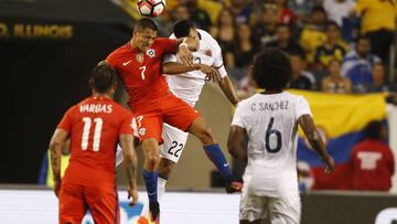 ¿Cuándo juega Chile-Colombia por cuartos de Copa América?