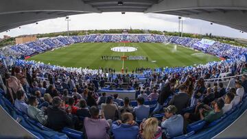 Butarque, el estadio del Leganés.