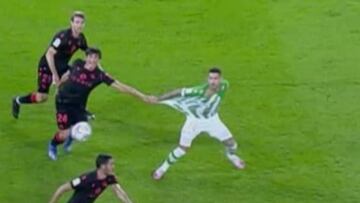 La imagen del Betis-Real Sociedad.