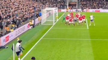 Heung-Min Son’s goal from the corner against Manchester United goes viral worldwide