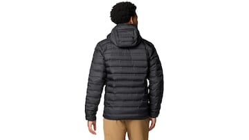 Chaqueta de plumón acolchada con capucha Columbia Lake 22 negra para hombre