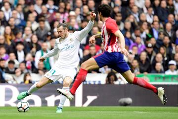 Gareth Bale and Stefan Savic.