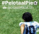 Pelota al pie: Maradona desafía a Osvaldo, Caniggia y Crespo