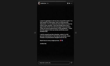 Ibe relata su depresión: "Me encuentro en un lugar oscuro..."