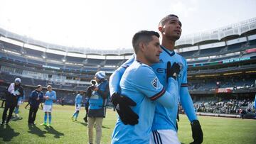 Debut soñado de Yángel Herrera en la MLS: entró por Pirlo