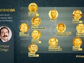 Enrique Ortego escoge su once ideal de todos los tiempos